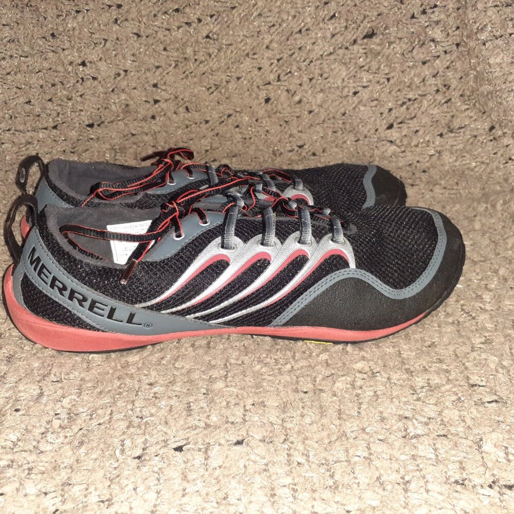 MERRELL-Trail Glove-Vibram Soles-Molton Lava/Black-Sz 13-Excellent - Picture 5 of 9